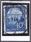 Stamps Germany -  Presidente Theodor Heuss