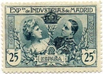 Stamps Spain -  ESPOSICION DE INDUSTRIAS DE MADRID