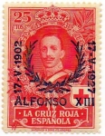 Stamps : Europe : Spain :   XXV ANIVERSARIO DE LA JURA DE LA CONSTITUCION POR ALFONSO XII