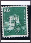 Stamps Germany -  Tractor