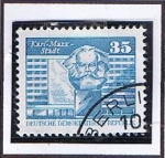 Stamps Germany -  Kar Marx Stadt