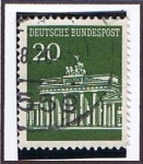 Stamps Germany -  Edificio