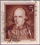 Stamps Spain -  1071-Literatos. Calderón de la Barca