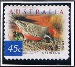 Stamps Australia -  Crimson chat