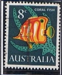 Stamps Australia -  Coral fish