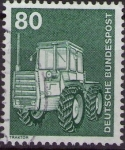 Stamps Germany -  Tractor