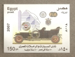 Stamps Africa - Egypt -  Coche de época