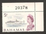 Stamps Bahamas -  Elizabeth II, paquebot Oceanic