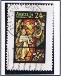 Stamps Australia -  Navidad 1984