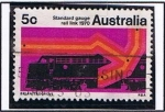 Stamps Australia -  Locomotora