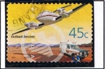 Stamps Australia -  Avion