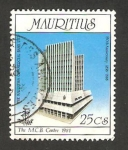 Stamps Mauritius -  150 anivº del banco comercial de Mauricio