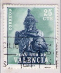 Stamps Spain -  Jaime I 8