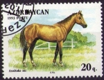 Sellos del Mundo : Asia : Azerbaijan : Caballo