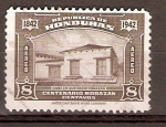 Stamps Honduras -  CASA  DONDE  NACIÓ  MORAZÁN