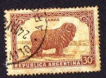 Stamps Argentina -  Lanas