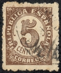 Stamps Spain -  Cifras