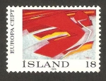 Stamps Iceland -  europa cept