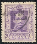 Stamps Spain -  Alfonso XIII