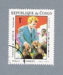 Sellos de Africa - Repblica del Congo -  Robert Kennedy