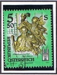 Stamps Austria -  Catedral