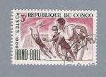 Sellos de Africa - Repblica del Congo -  Hand-Ball