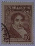 Sellos de America - Argentina -  Bernardino Rivadavia