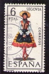 Stamps Spain -  Trajes típicos 1955