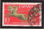 Stamps Spain -  Alegorías 2041