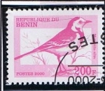 Stamps Benin -  Motecilla Alba