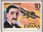 Stamps Spain -  Pioneros de la aviación 2596