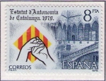 Stamps Spain -  Estatuto de Cataluña 2546