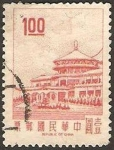 Stamps Taiwan -  593 - Palacio de Chungshan