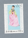 Stamps Asia - North Korea -  Trajes Típicos