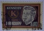 Stamps Uruguay -  Kennedy