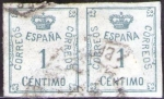 Sellos de Europa - Espaa -  ESPAÑA 1920 291 Sellos Corona y Cifra 1c usados Espana Spain Espagne Spagna