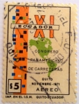 Stamps Ecuador -  XI Congreso Panamericano de carreteras