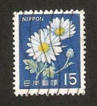 Stamps Japan -  flores