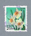 Sellos de Asia - Corea del sur -  Flor