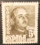 Sellos de Europa - Espaa -  GENERAL FRANCO