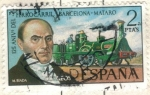 Sellos de Europa - Espaa -  ESPANA 1974 (E2173) 125 Aniversario del Ferrocarril 2p INTERCAMBIO