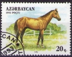 Sellos del Mundo : Asia : Azerbaijan : Caballo