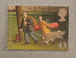 Stamps United Kingdom -  Mundo mágico