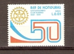 Stamps Honduras -  CLUB  ROTARIO