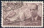 Stamps Spain -  ESPAÑA 1941 943 Sello º Juan de la Cierva y Autogiro 50c