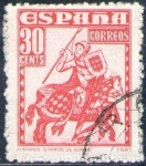 Stamps Spain -  ESPAÑA 1948 1034 Sello Personajes Almirante Bonifaz Usado Espana Spain Espagne Spagna Spanje Spanien