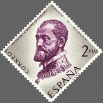 Stamps Spain -  ESPAÑA 1958 1230 Sello ** Cent. Muerte Carlos I España V Alemania 2pts Spain Espagne
