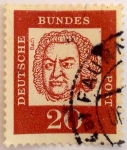 Stamps Germany -  Bach