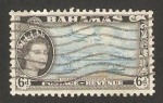 Stamps Bahamas -  Elizabeth II, transportes modernos