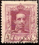 Stamps Spain -  Alfonso XIII